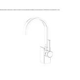 Single-lever countertop washbasin tap Zavoaia