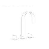 3-hole washbasin tap Zavoaia