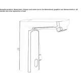 Infrared electronic washbasin faucet Sciaves