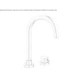 2-hole single-lever washbasin faucet Marki