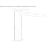 Single-lever countertop washbasin tap Hipstedt