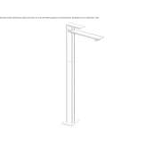 Floor-standing single-lever washbasin tap Ilford