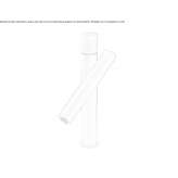 Countertop washbasin tap made of stainless steel Dokkum