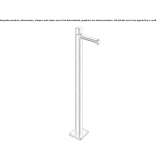 Floor-standing single-lever washbasin tap Valseca