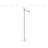 Floor-standing single-lever washbasin tap Valseca