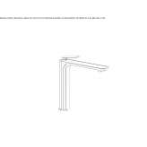 Single-lever countertop washbasin tap Imatra