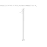 Floor-standing single-lever washbasin tap Moimacco