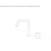 Single-lever washbasin tap made of stainless steel Plopis