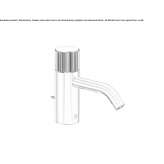 Single-lever countertop washbasin tap Usseglio