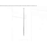 Ceiling-mounted hydroprogressive faucet for a washbasin Whittier