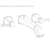 3-hole washbasin tap Tuckahoe