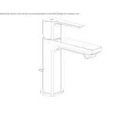 Single-lever countertop washbasin tap Selby