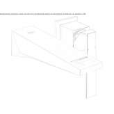 Single-lever wall-mounted washbasin faucet Galgau