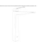 1-hole countertop washbasin tap Galgau