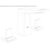 Countertop washbasin tap with cork stopper Galgau