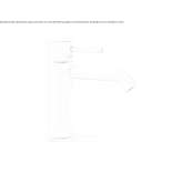 Single-lever countertop washbasin tap Jojutla