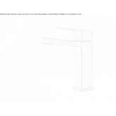 Single-lever countertop washbasin tap Jojutla