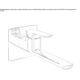Wall-mounted washbasin tap Kechi