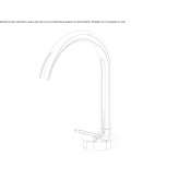 Single-lever washbasin faucet with aerator Hejnice