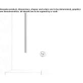 Stainless steel washbasin tap mounted on the ceiling Kuhmo