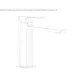 1-hole washbasin tap without stopper Kechi