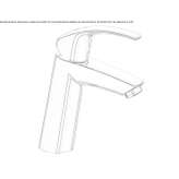 Single-lever countertop washbasin tap Reyhanli