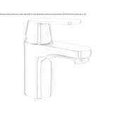 Single-lever countertop washbasin tap Sciaves