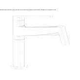 Single-lever washbasin tap Fiss