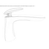 Single-lever countertop washbasin tap Bayside