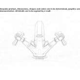 1-hole countertop washbasin tap Trier