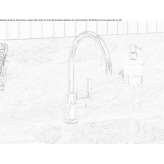 Single-lever washbasin tap Narince