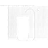 Free-standing washbasin tap made of stainless steel Outes