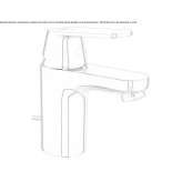 Single-lever countertop washbasin tap Sciaves