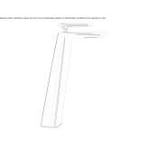 Single-lever countertop washbasin tap Jasionow