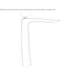 Single-lever countertop washbasin tap Perico