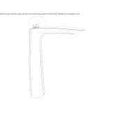 Single-lever countertop washbasin tap Perico