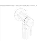 Wall-mounted shut-off valve for cold water for the garden Huettau
