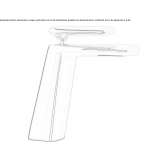 Single-lever countertop washbasin tap Jasionow