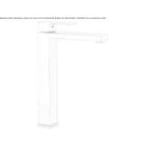 Tall, single-lever washbasin tap Barleben