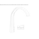2-hole single-lever countertop washbasin tap Murtas