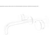 3-hole wall-mounted washbasin tap Scobey