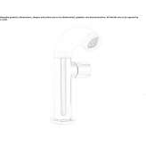 1-hole washbasin tap Marale