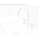 3-hole brass countertop washbasin faucet Zapatero