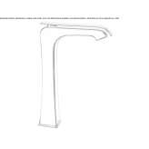 Single-lever countertop washbasin tap Stoob