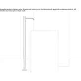 Free-standing washbasin tap with presence sensor Landrake