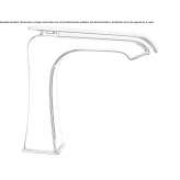 Single-lever countertop washbasin tap Stoob