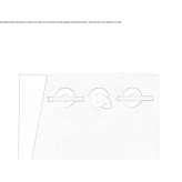 3-hole wall-mounted washbasin tap Amidon