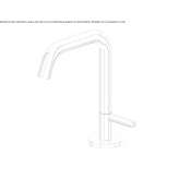 Hydroprogressive single-lever washbasin faucet Hejnice