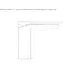 Single-lever countertop washbasin tap Dagyolu