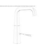 Washbasin tap with automatic stopper Smolensk